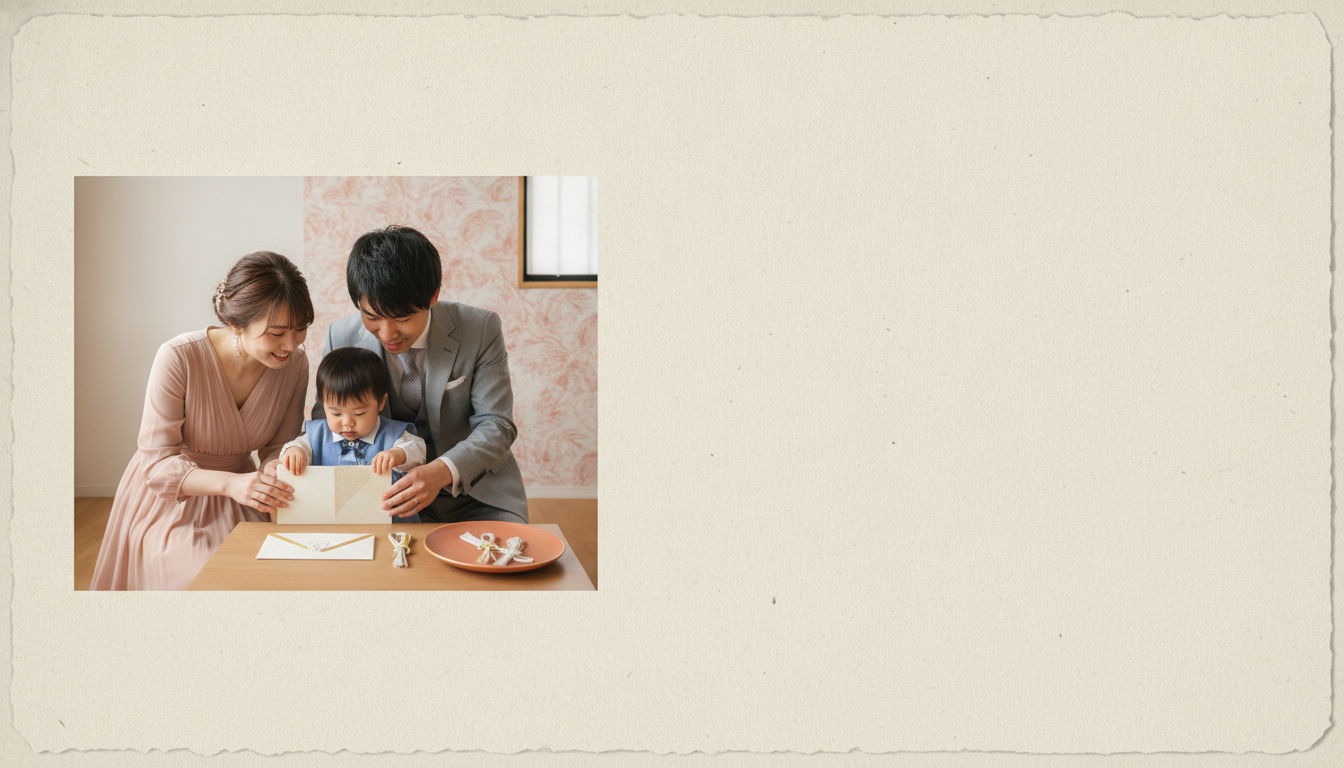 子ども連れで出席するときのご祝儀相場
