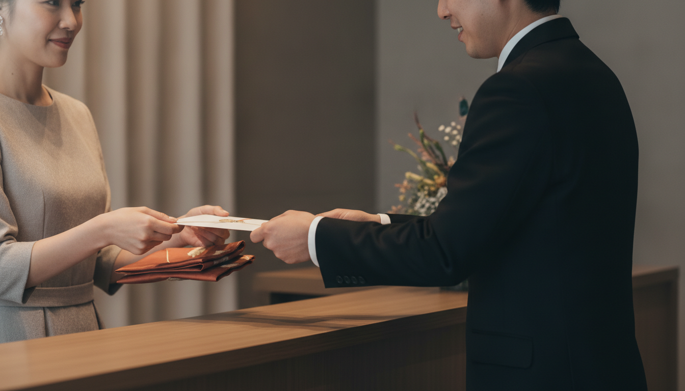 袱紗を使ったご祝儀の渡し方と種類別の扱い方