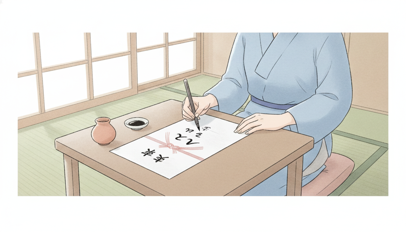 のし(熨斗)・表書き・名入れの正しい書き方