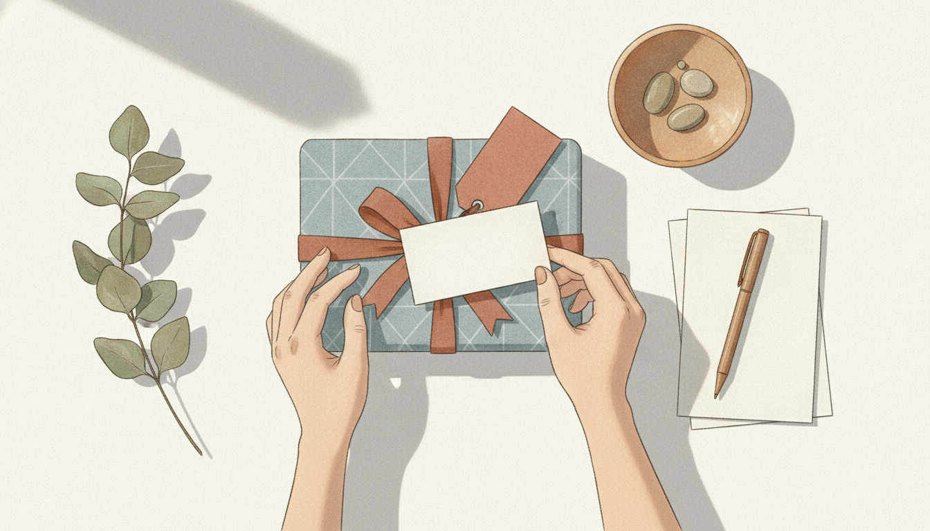 誕生日プレゼントに添えるメッセージカードの書き方|基本の3ステップ